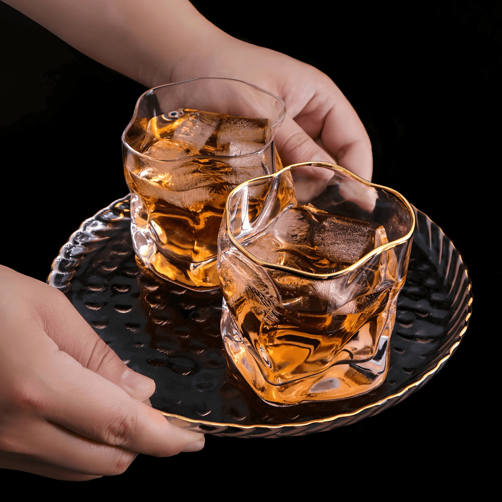 Gold Hoshi - Japanese Crystal Whiskey Glass - Set of 2 or even better deal on a set of 6-8