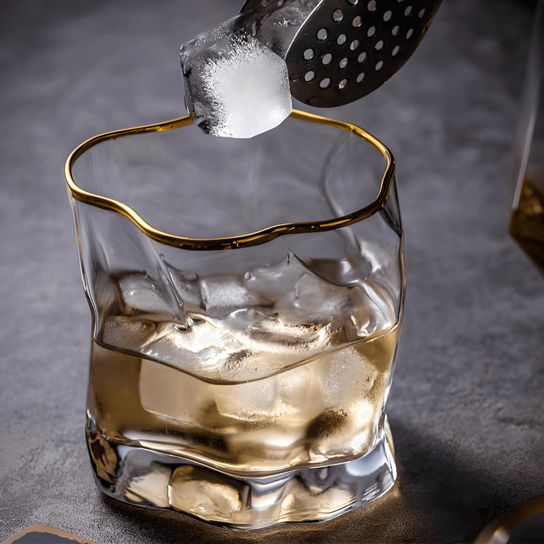 Gold Hoshi - Japanese Crystal Whiskey Glass - Set of 2 or even better deal on a set of 6-8
