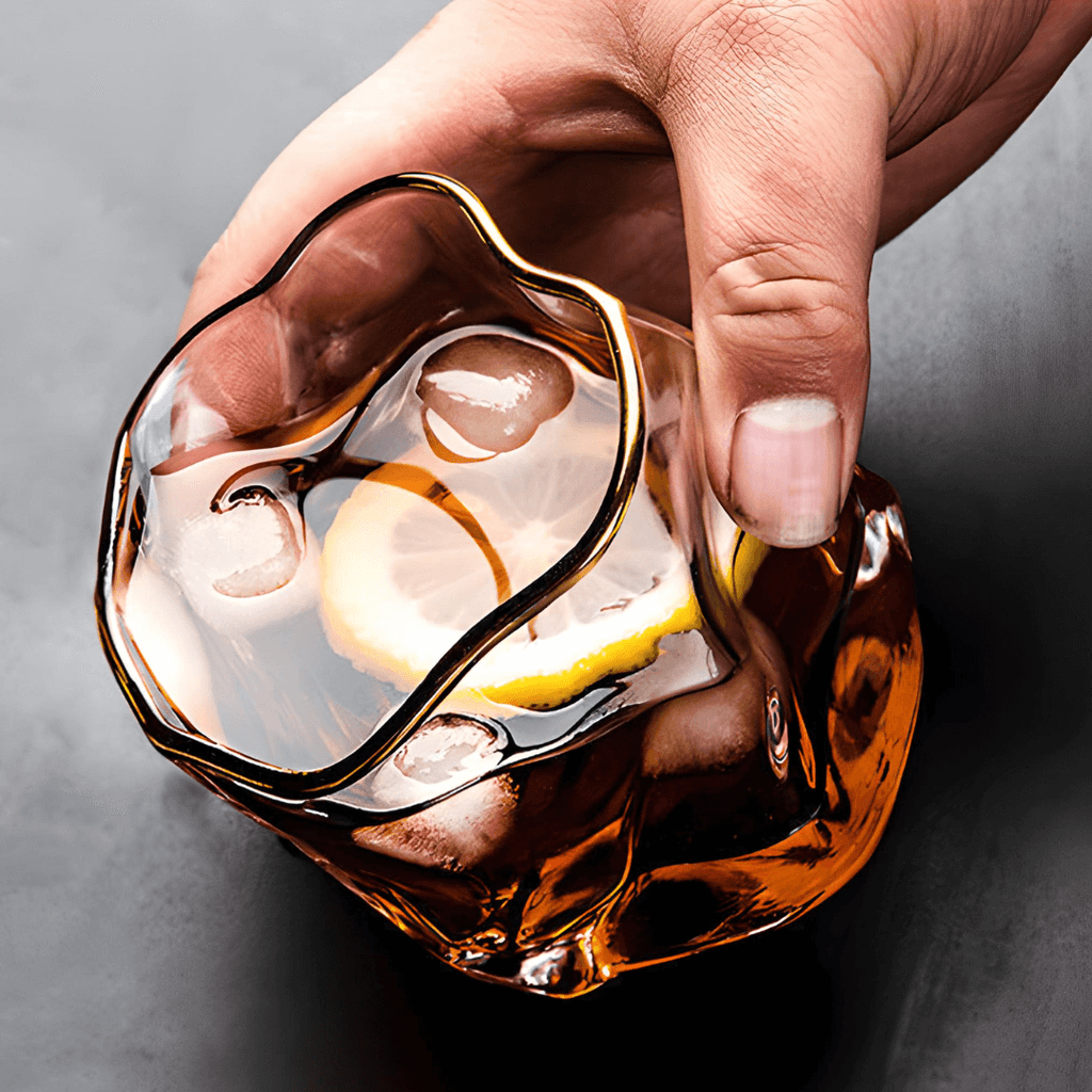 Gold Hoshi - Japanese Crystal Whiskey Glass - Set of 2 or even better deal on a set of 6-8