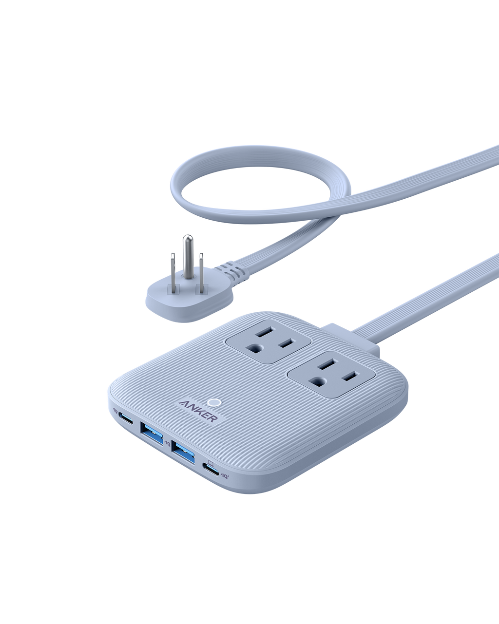 Anker - Eco-Friendly, Slim Wall Plug-In Nano Charging Power Strip Station w/ 2 USB-C + 2 USB-A charging ports w/ 67W power (3 color options)
