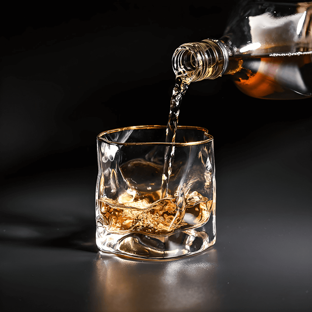 Gold Hoshi - Japanese Crystal Whiskey Glass - Set of 2 or even better deal on a set of 6-8
