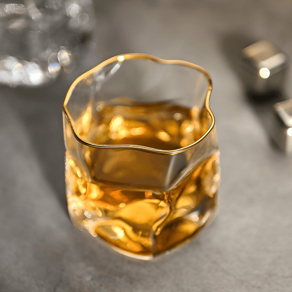 Gold Hoshi - Japanese Crystal Whiskey Glass - Set of 2 or even better deal on a set of 6-8