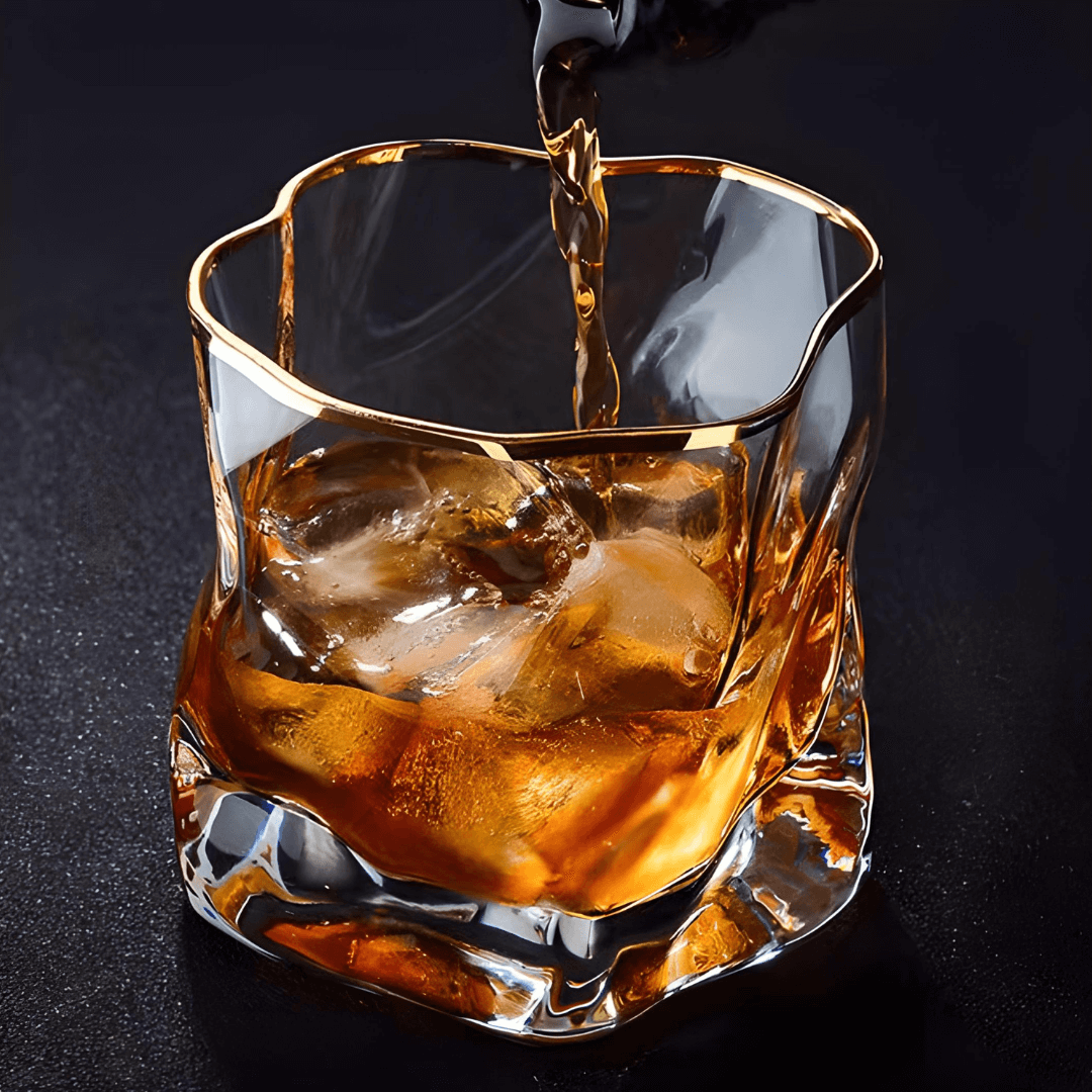Gold Hoshi - Japanese Crystal Whiskey Glass - Set of 2 or even better deal on a set of 6-8
