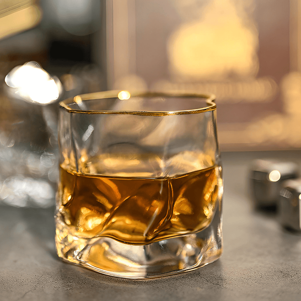 Gold Hoshi - Japanese Crystal Whiskey Glass - Set of 2 or even better deal on a set of 6-8