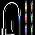 STEVVEX LED Smart Home - Temperature Sensitive - Color Changing Water Faucet Attachment (7 colors modes)
