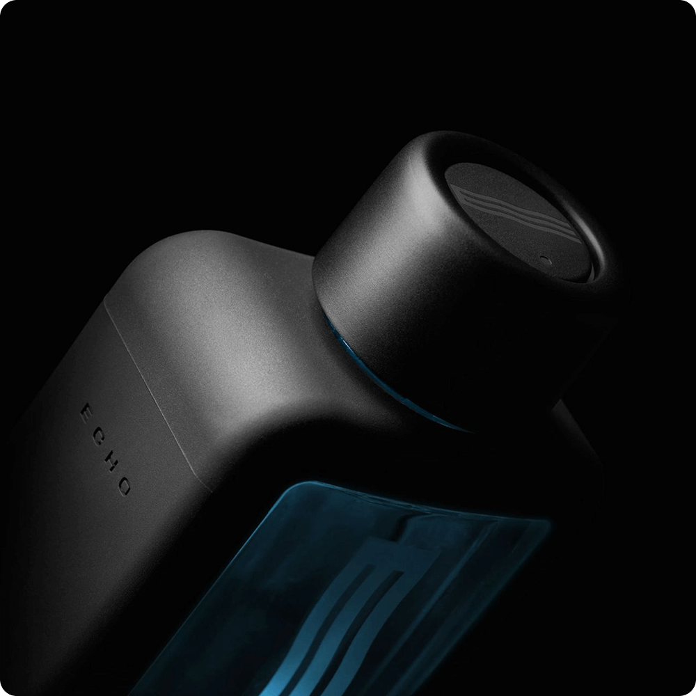 ECHO - Flask - Smart Hydration Water Bottle w/ Consumption tracking and 8ppm Hydrogen Delivery for Superior Health