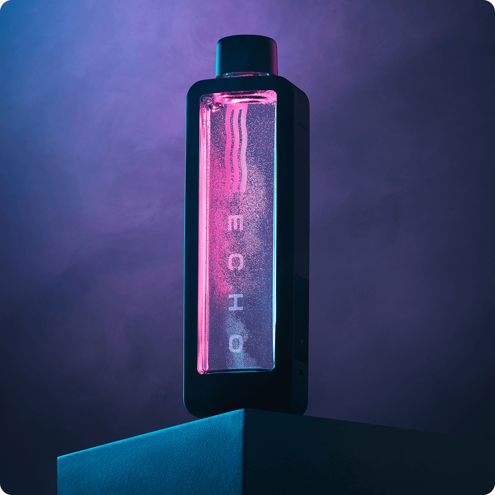 ECHO - Flask - Smart Hydration Water Bottle w/ Consumption tracking and 8ppm Hydrogen Delivery for Superior Health