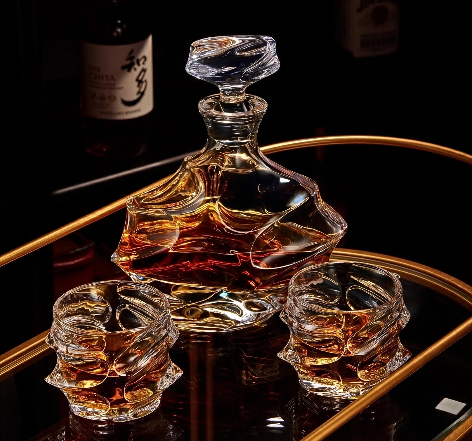 Storm - Japanese Crystal Whiskey Glass - Set of 2 or even better deal on a set of 6-8